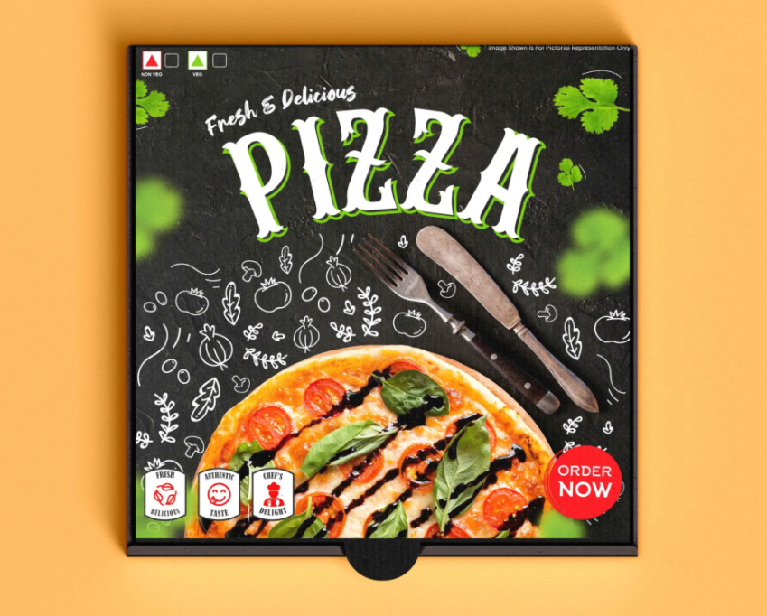 披薩包裝盒設(shè)計怎么做引人注目(圖1) 披薩包裝盒設(shè)計怎么做引人注目(圖1)