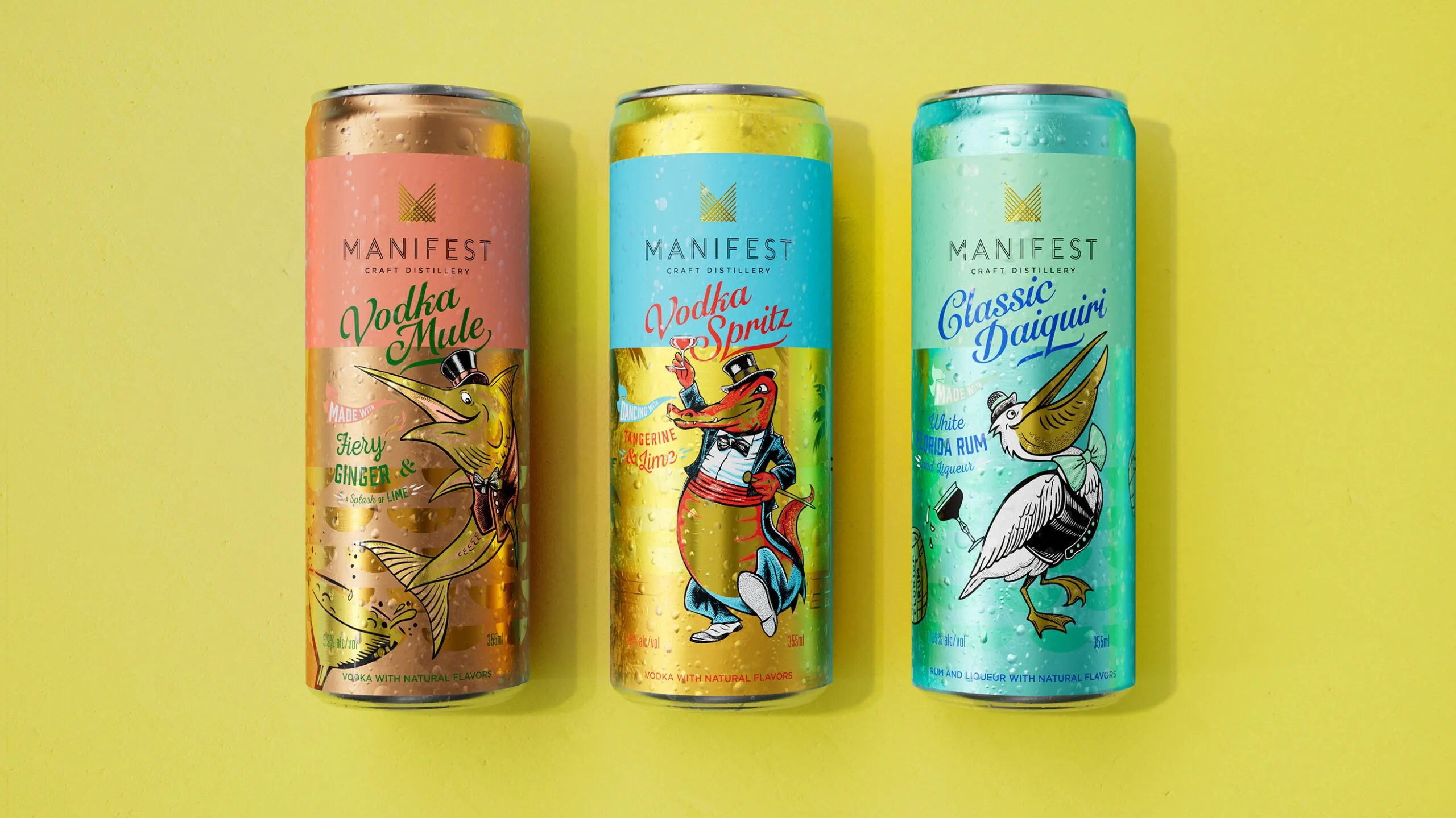 灌裝雞尾酒包裝設計欣賞(圖1) 灌裝雞尾酒包裝設計欣賞(圖1)