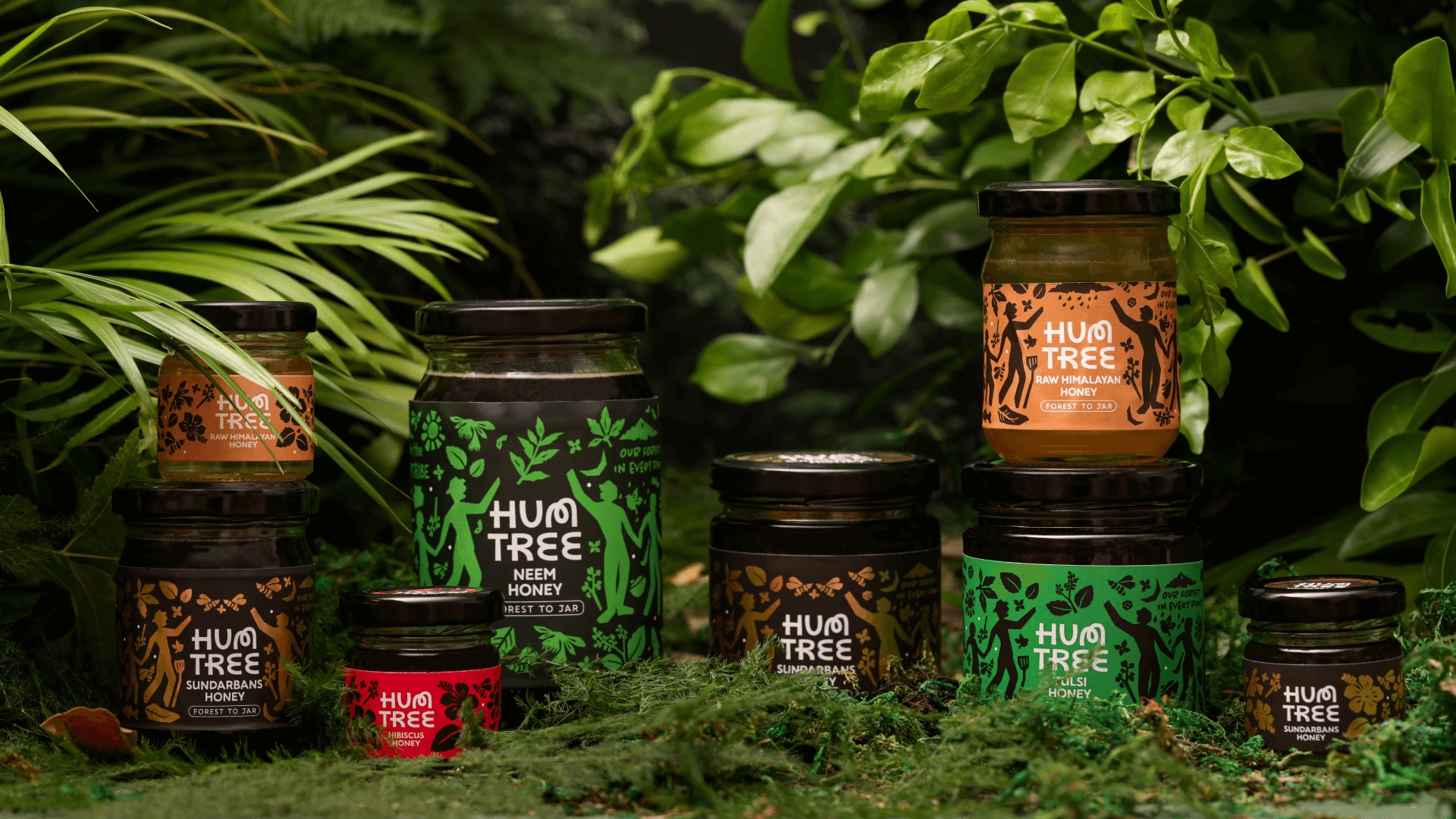 手繪插圖風格的蜂蜜包裝設(shè)計欣賞(圖1) 手繪插圖風格的蜂蜜包裝設(shè)計欣賞(圖1)