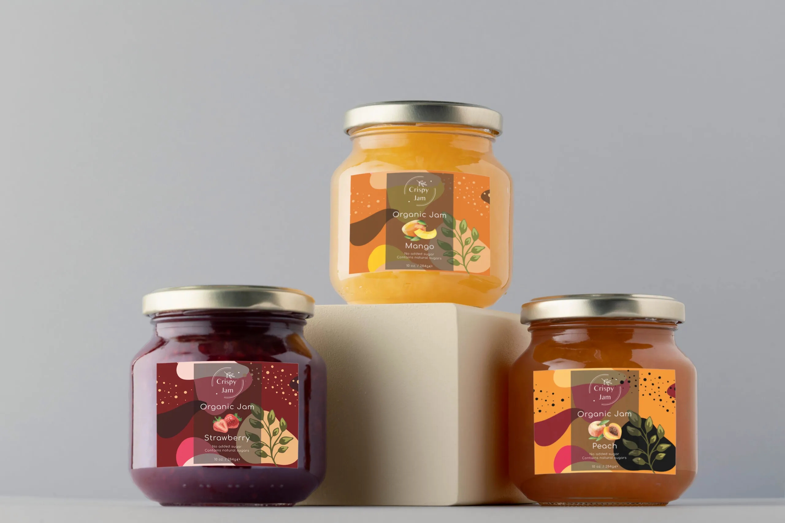 有機果醬包裝瓶設計怎么做銷量高(圖1) 有機果醬包裝瓶設計怎么做銷量高(圖1)