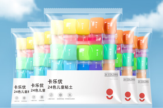 24色兒童粘土包裝袋設計欣賞(圖1) 24色兒童粘土包裝袋設計欣賞(圖1)