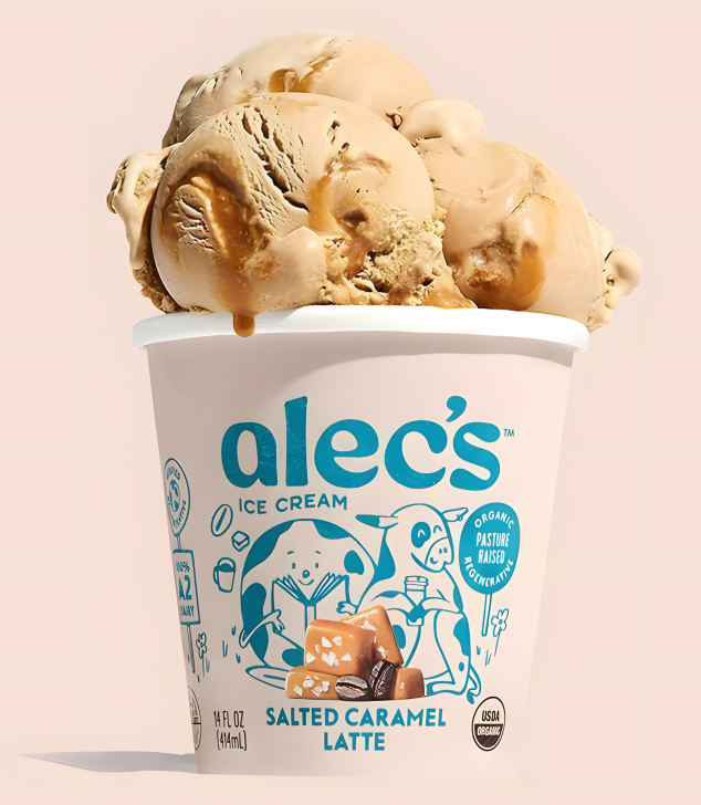 焦糖拿鐵冰淇淋包裝設計欣賞(圖1) 焦糖拿鐵冰淇淋包裝設計欣賞(圖1)