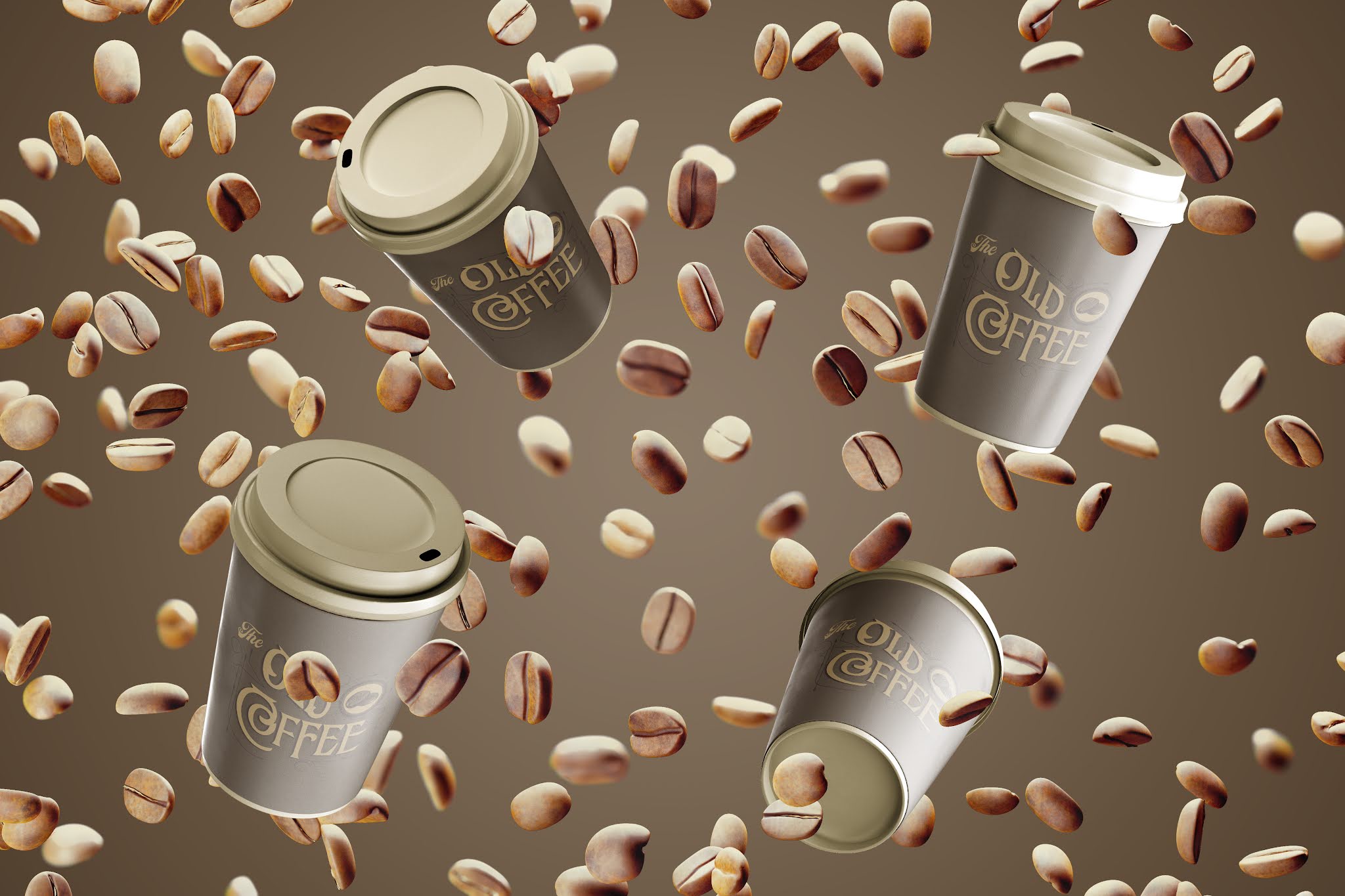 復古咖啡袋包裝設計(圖3) 復古咖啡袋包裝設計(圖3)