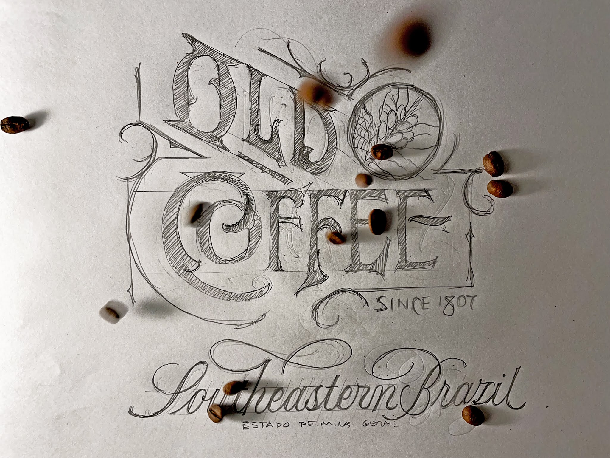 復古咖啡袋包裝設計(圖10) 復古咖啡袋包裝設計(圖10)