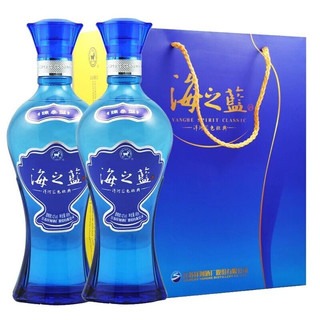 創意酒包裝設計洋河海之藍藍色經典綿柔型白酒瓶整箱裝產品包裝設計欣賞(圖3) 創意酒包裝設計洋河海之藍藍色經典綿柔型白酒瓶整箱裝產品包裝設計欣賞(圖3)