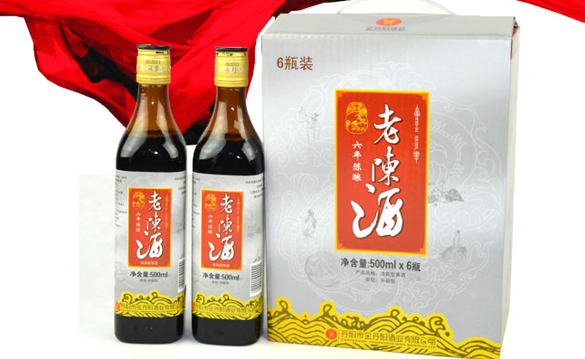 金丹陽黃酒 金丹陽品牌logo與食品包裝設計欣賞(圖2)