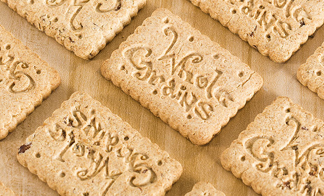 夢樺多麩高纖餅干 夢樺品牌logo與食品包裝設計欣賞(圖4)