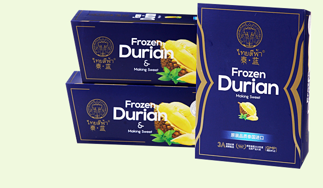 泰藍榴蓮 泰藍品牌logo與食品包裝設計欣賞(圖4)