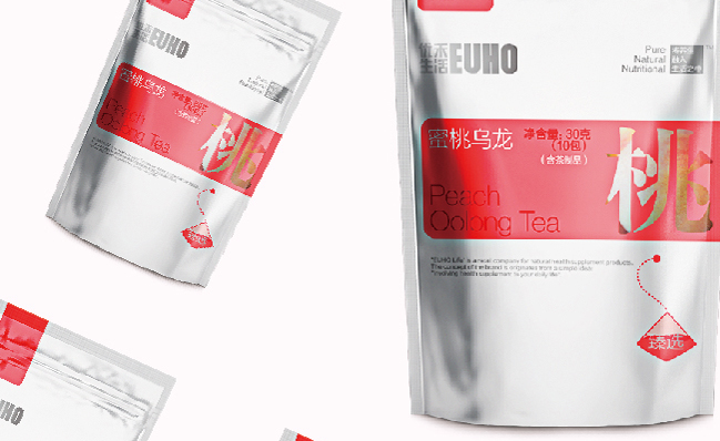 優禾生活 Euho優禾生活品牌logo與食品包裝設計欣賞(圖2)