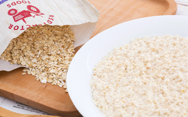 紅色拖拉機燕麥 Red Tractor紅色拖拉機食品包裝設計欣賞(圖2)