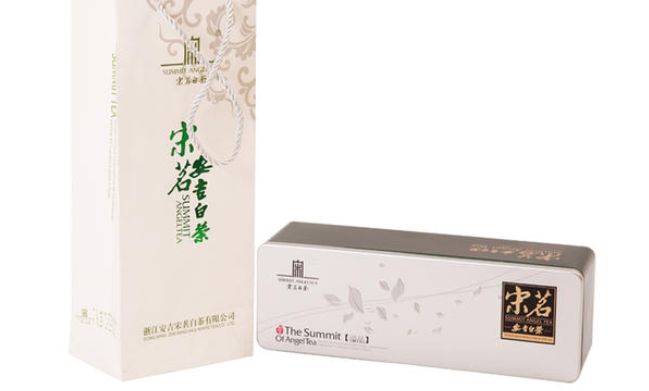 宋茗白茶 宋茗食品包裝設計欣賞(圖3)