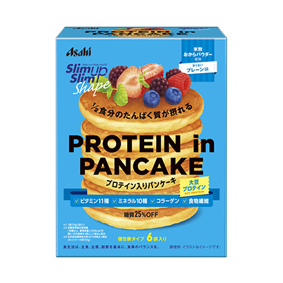 包裝設計公司推薦苗條身材蛋白薄煎餅朝日集團食品包裝設計欣賞(圖1) 包裝設計公司推薦苗條身材蛋白薄煎餅朝日集團食品包裝設計欣賞(圖1)