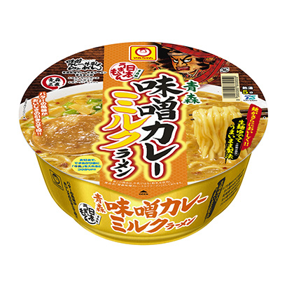 包裝設(shè)計公司推薦馬爾先生日本好吃的東西青森味增咖喱磨坊拉面東洋水產(chǎn)面類包裝設(shè)計(圖1)