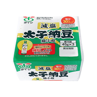 包裝設(shè)計公司推薦使用富味減鹽醬油的減鹽太子納豆太子食品工業(yè)(圖1)