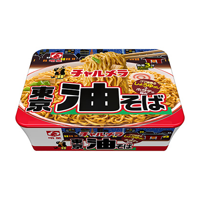 明星查爾梅拉東京油蕎麥面明星食品面類包裝設計(圖1)