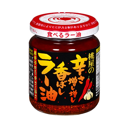 桃屋增辣香辣油桃屋罐頭包裝設計(圖1)