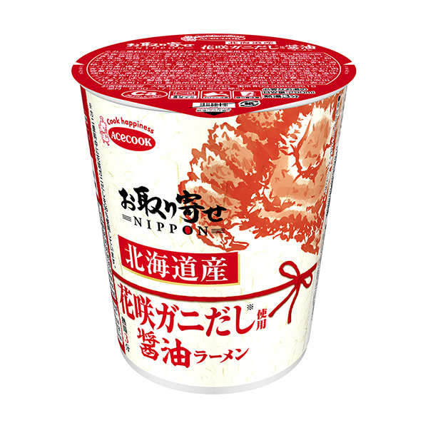 訂購北海道產開花蟹湯汁使用醬油拉面王牌廚師面類包裝設計(圖1) 訂購北海道產開花蟹湯汁使用醬油拉面王牌廚師面類包裝設計(圖1)