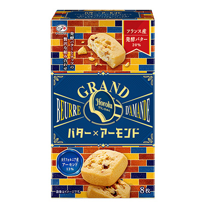 格蘭霍爾黃油×杏仁不二家點心包裝設計(圖1)