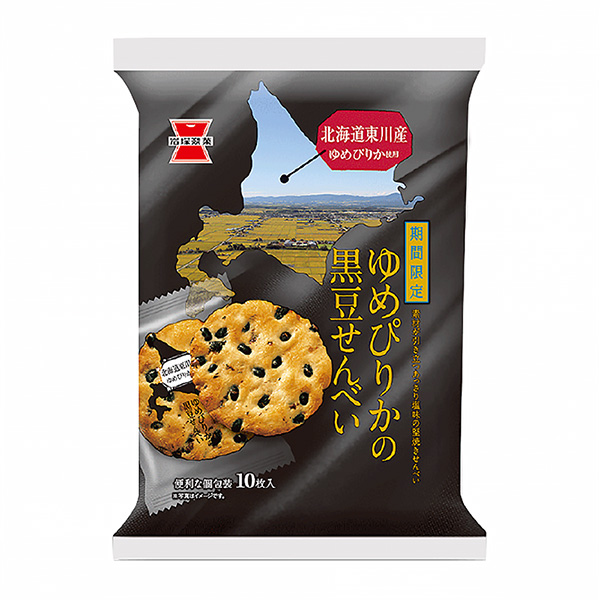 夢光的黑豆脆餅巖冢制果包裝設計(圖1)