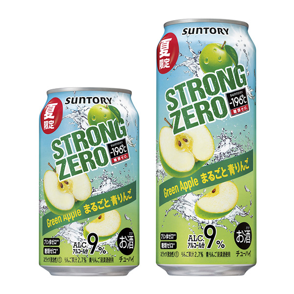 ℃零整青蘋果三得利·酒類包裝設(shè)計(jì)(圖1)