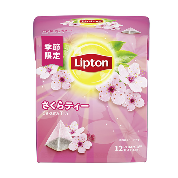 利普頓櫻花茶包包裝設(shè)計欣賞(圖1)