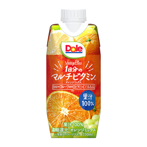  Dole Juicy Plus 1天的多種維生素包裝設計欣賞(圖1)