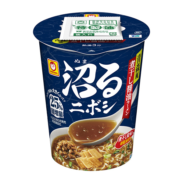 馬爾先生立式大沼澤日本青森風煮干醬油拉面東洋水產食品飲料包裝設計(圖1)
