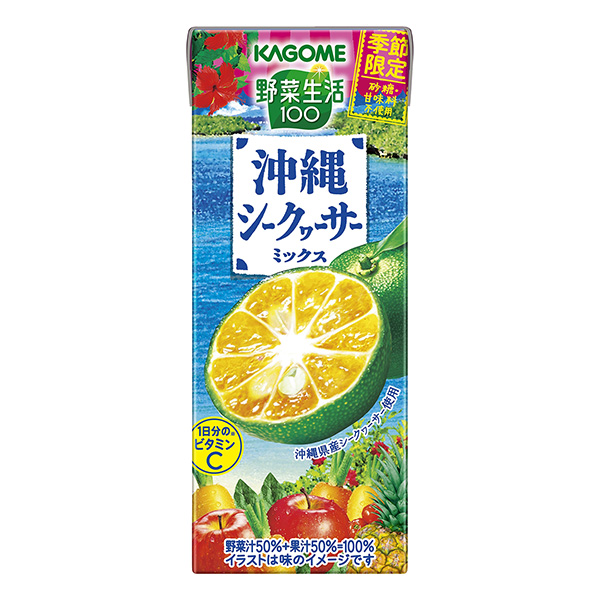 蔬菜生活沖繩尋優(yōu)熱敏混合可果美食品飲料包裝設(shè)計(圖1)