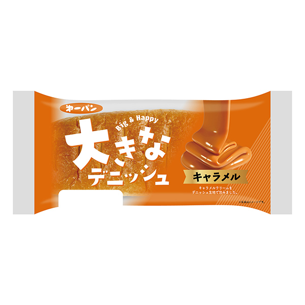 大的丹麥酥皮面包奶糖第一屋制面包食品飲料包裝設計(圖1)