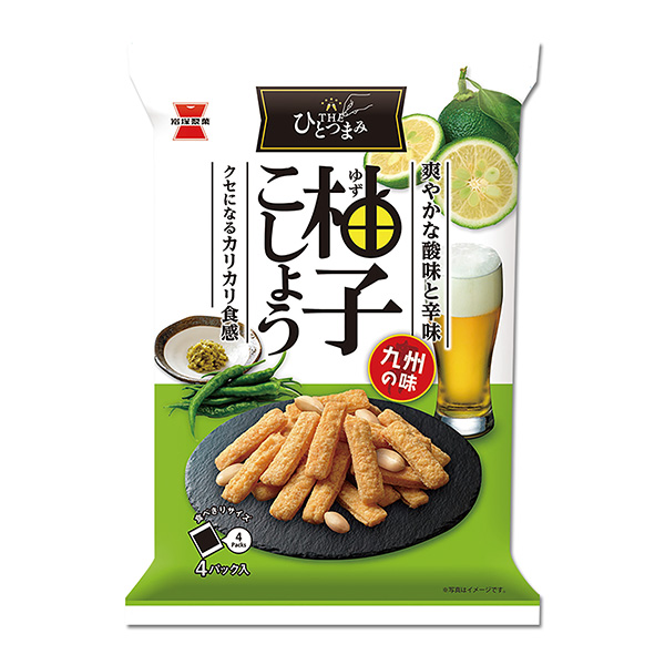 一撮柚子醬巖冢制菓食品飲料包裝設(shè)計(jì)(圖1)