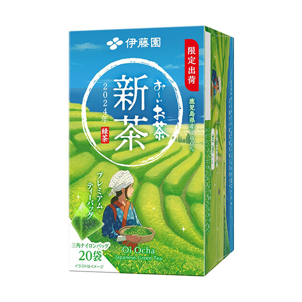 茶新茶高級茶包伊藤園食品飲料包裝設計(圖1)