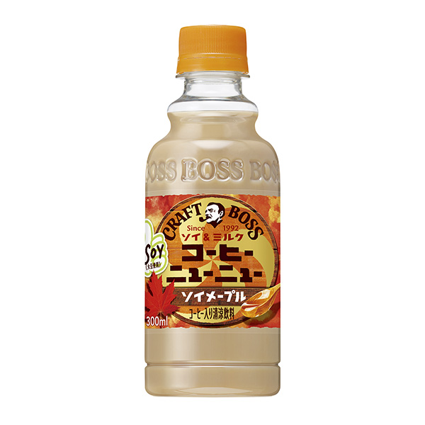 牛皮老板咖啡新異楓三得利食品國際食品飲料包裝設計(圖1)