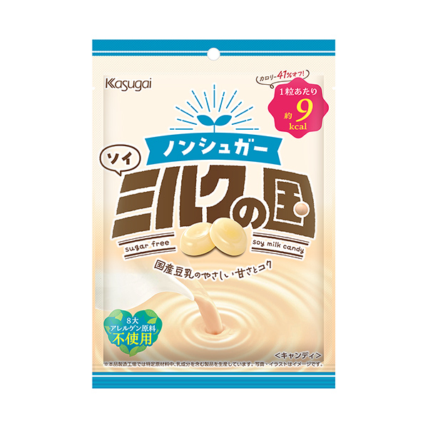 包裝設計欣賞＜無糖＞牛奶之國(春日井制果) 2024年9月30日發售(圖1)