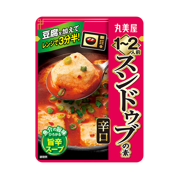 包裝設計欣賞12人份的豌豆素＜辣口＞ (丸美屋食品工業) (圖1)