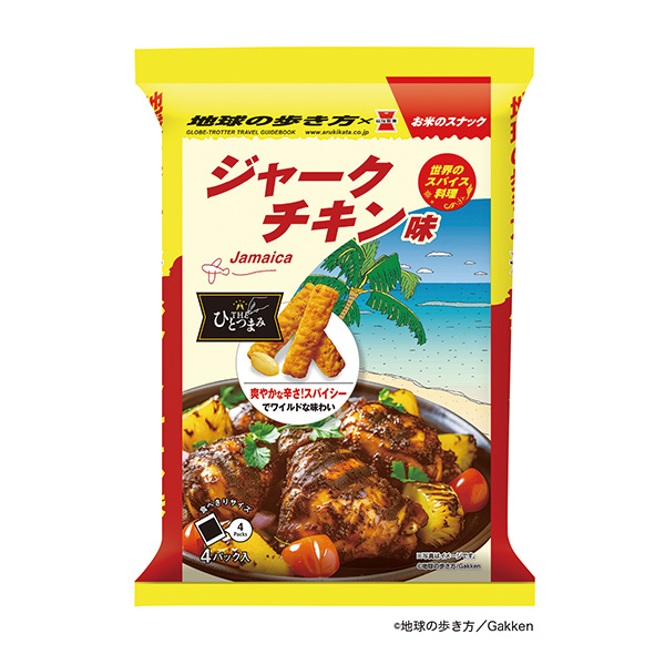 包裝設計欣賞THE一撮＜炸雞腿＞地球的行走方式監修(巖冢制菓) (圖1)