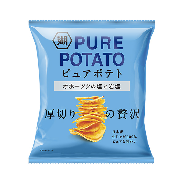 包裝設計欣賞純土豆＜烤培根土豆＞ (湖池屋) (圖1)